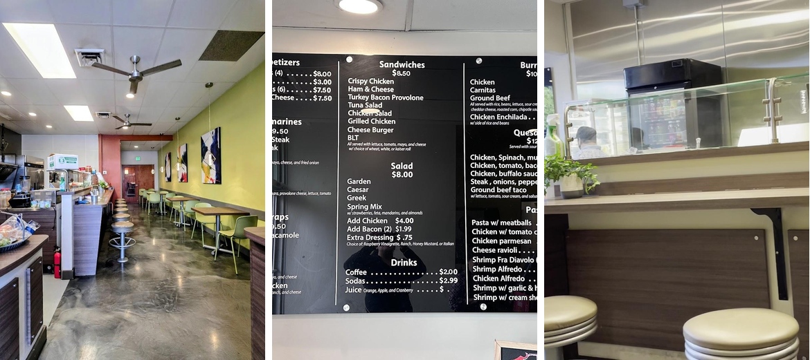 Fuentes Cafe Menu